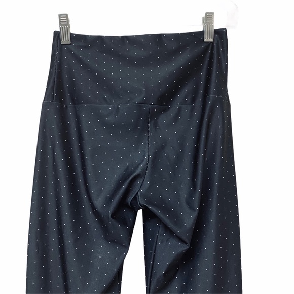 Onzie Flow High Waist Leggings Black Polka Dot - Picture 5 of 5